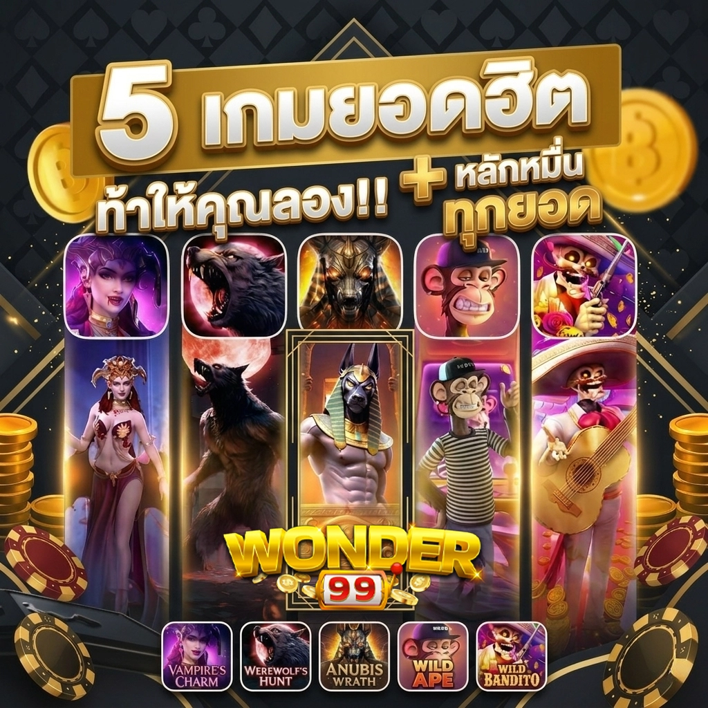 เว็บสล็อตwonder99