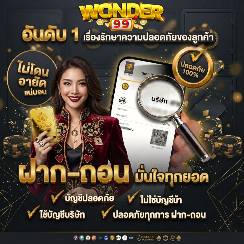 เว็บwonder99 เข้าสู่ระบบ